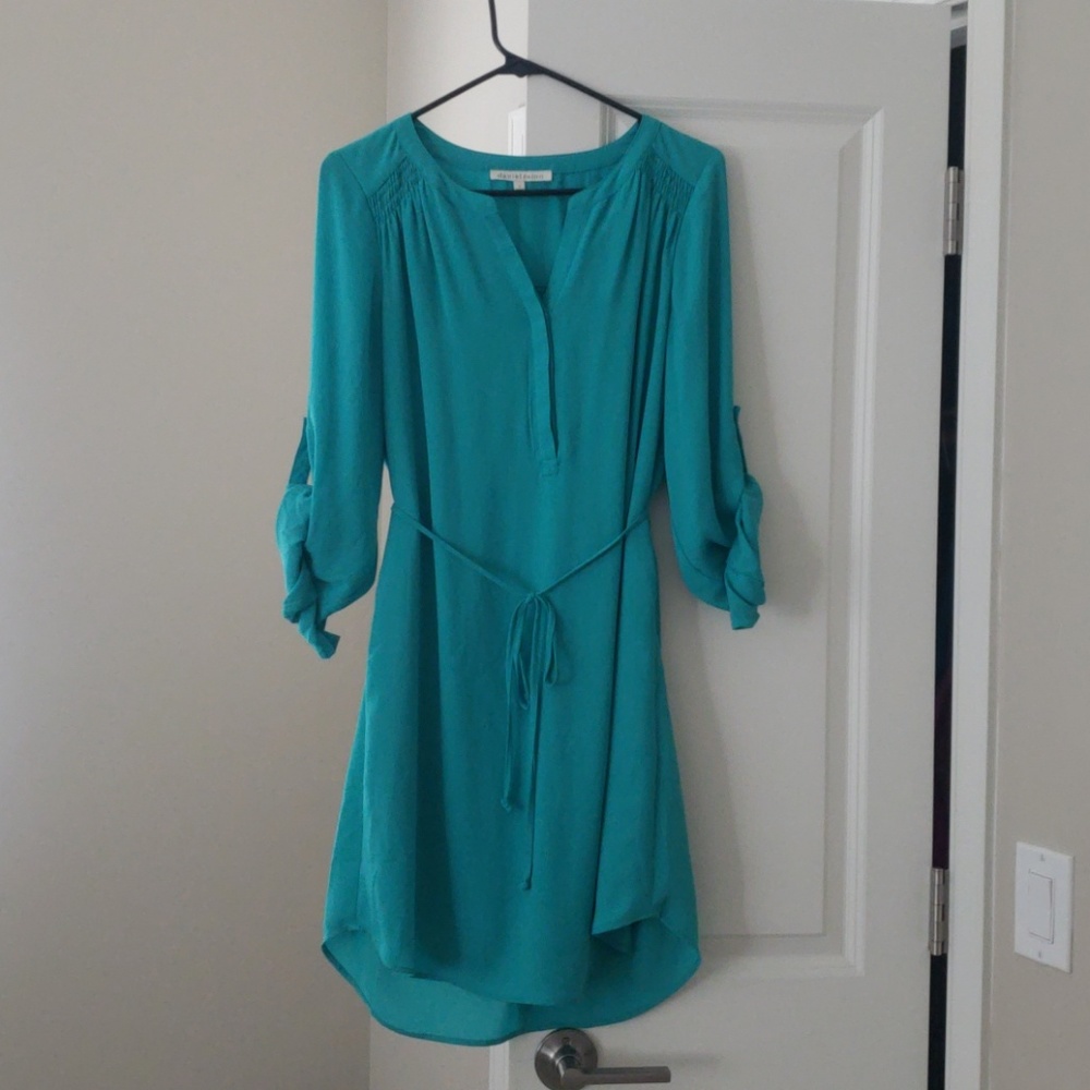 Aqua dress